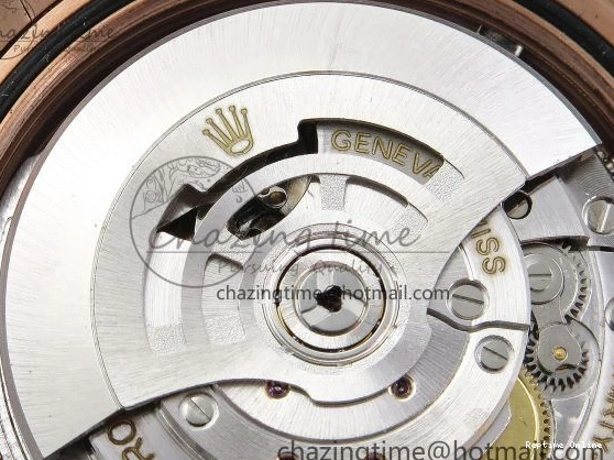 0125 SunProtective Day Date 40 RG JDF 904L Steel Brown Textured Stick Dial on President Bracelet VR3255 V3 (Gain Weight) 1359